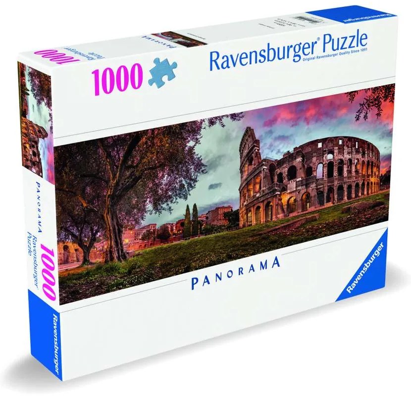 PUZZLE PANORAMA COLOSSEUM 1000 PIESE DESIGN NOU - RAVENSBURGER (RVSPA00440)