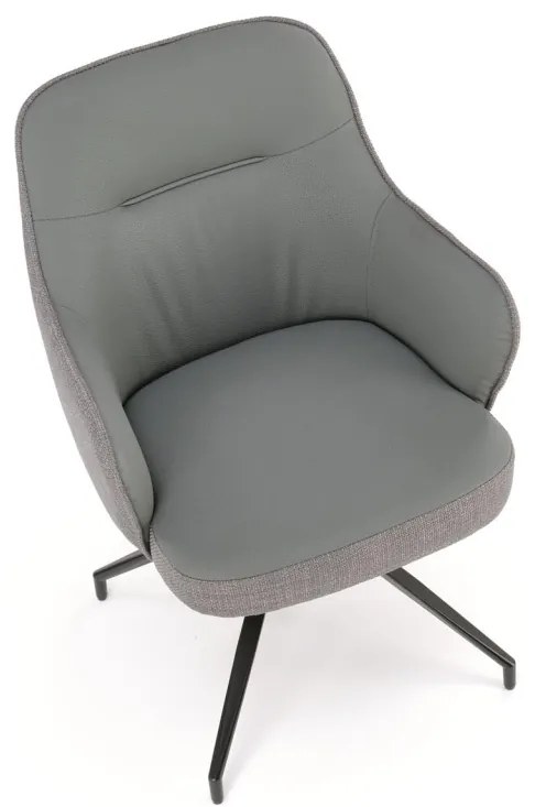 Scaun rotativ K527 gri/gri