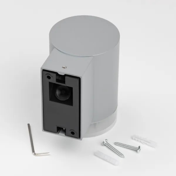 Brilagi - Aplica LED RGBW de exterior pentru perete MATERA 1xGU10/4,8W/230V gri IP54