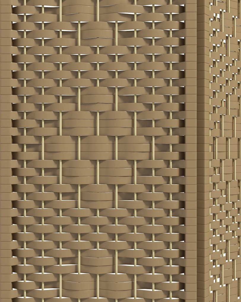 HOMCOM Paravan interior din lemn separator de cameră despărțitură pliabilă 6 panouri 240 x 170 cm lemn natural | Aosom Romania