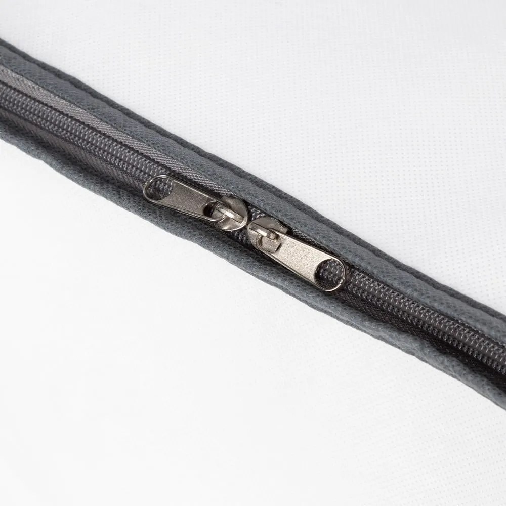 Cutii de depozitare pentru haine 2 buc. din material textil cu vacuum/cu pereți întăriți 50x65x27 cm Life – Compactor