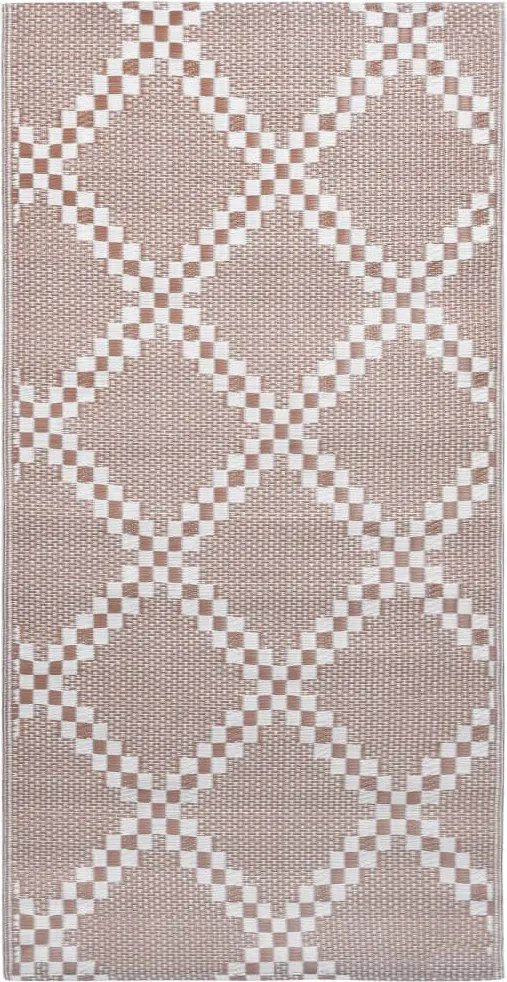 vidaXL Covor de exterior, ARAKIL maro, 160 x 230 cm, PP