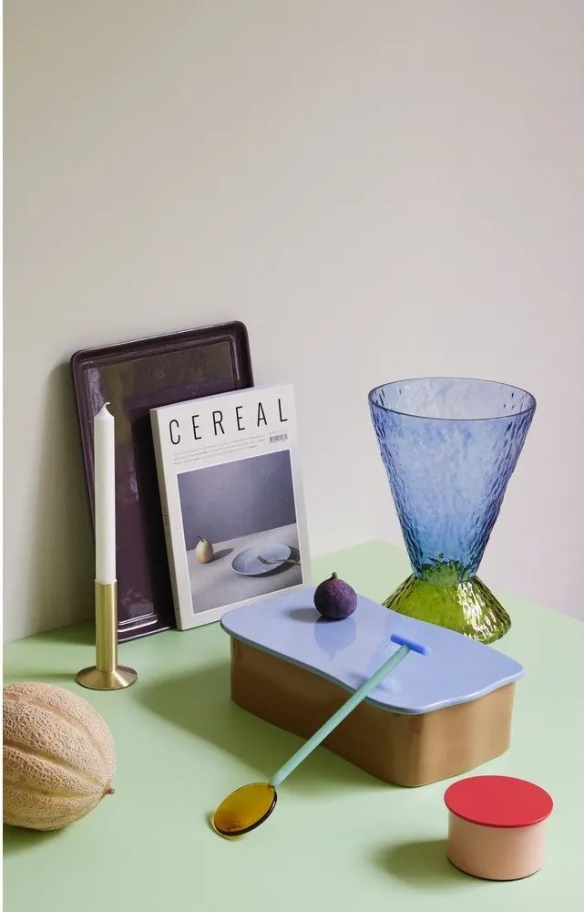 Tacâm pentru salată 2 buc. din sticlă Crave – Hübsch