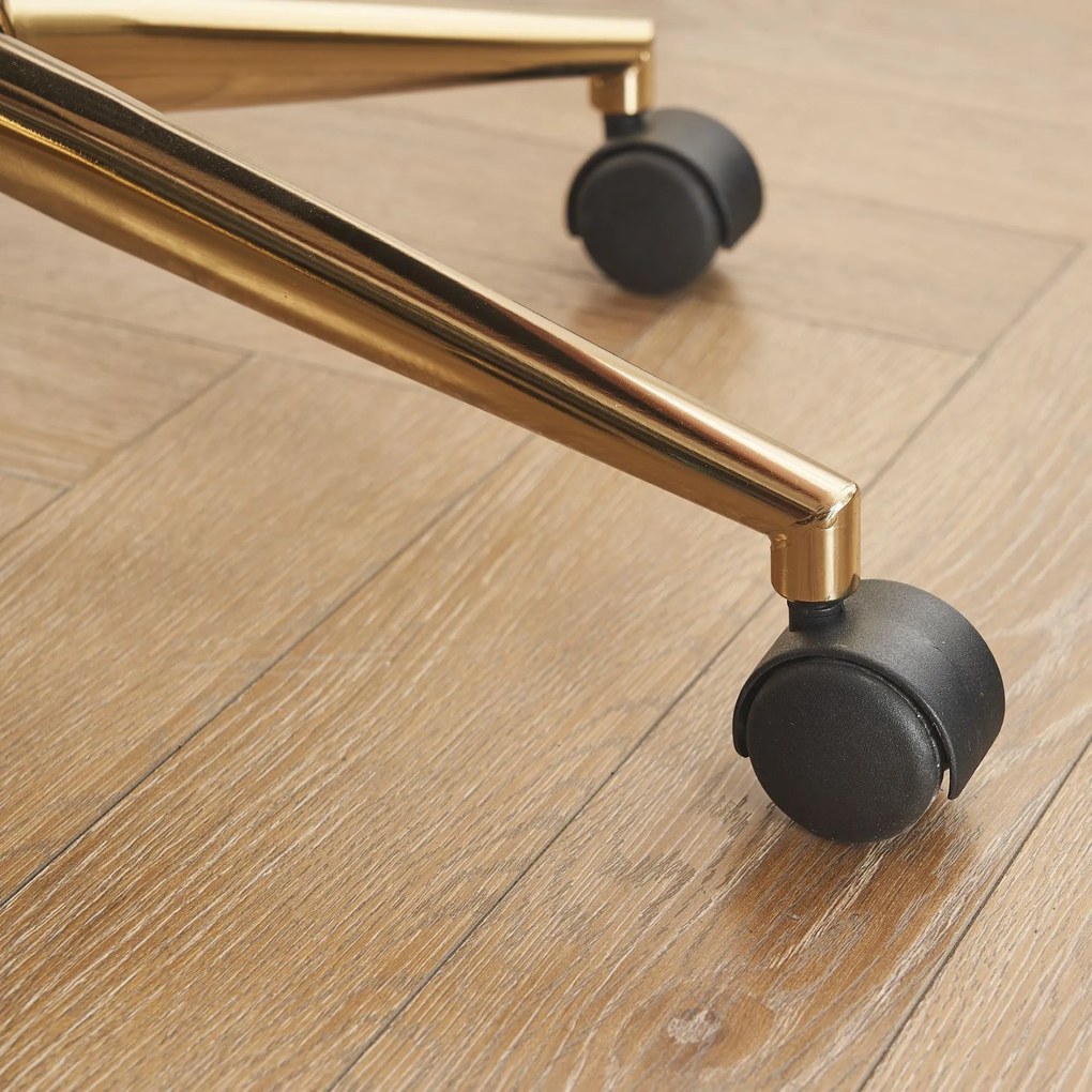 Scaun rotativ reglabil pe înălțime, Verde | Aosom Romania