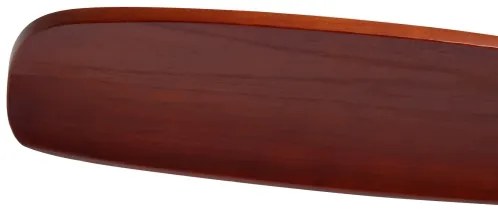 ZEVENTI - Ventilator de tavan CUENCA Wi-Fi Tuya negru/stejar + telecomandă