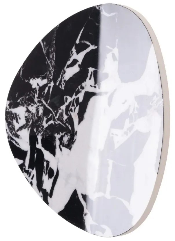 Aplica de perete LED, Marmura, Negru, Marbles 10W
