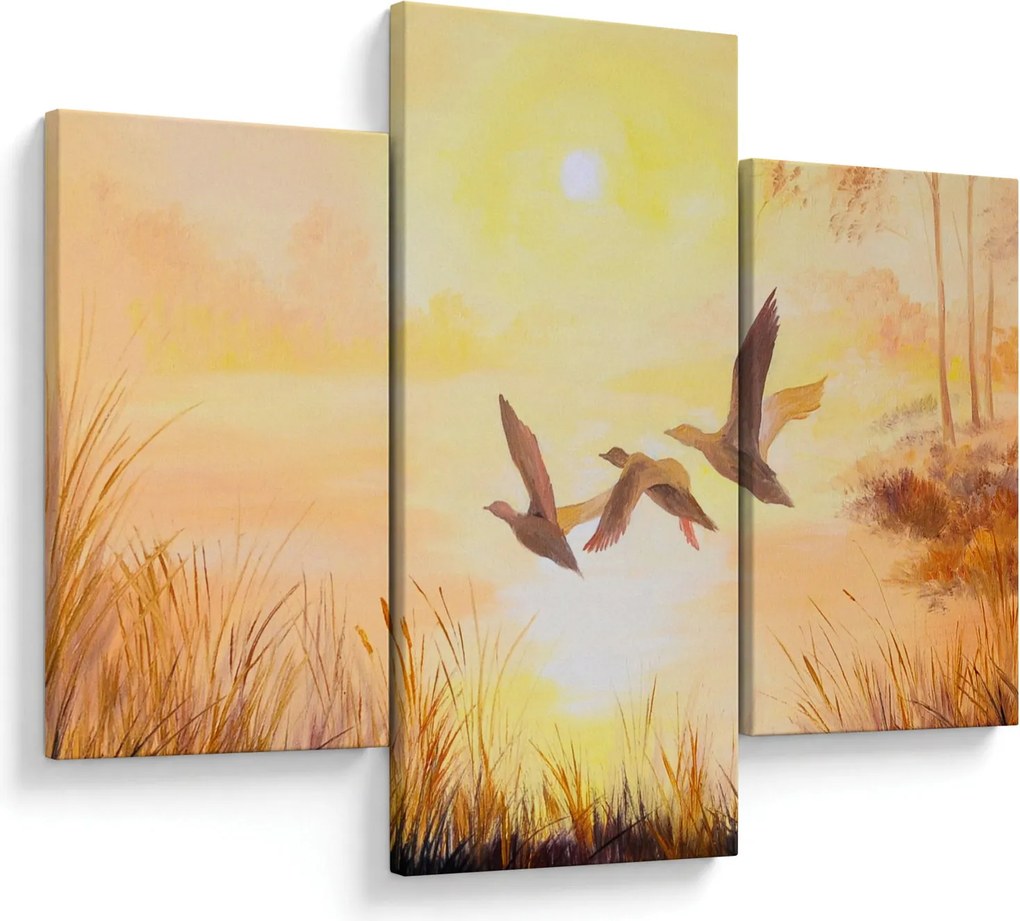 Tablou - Macarale la apus de soare (90x60 cm)