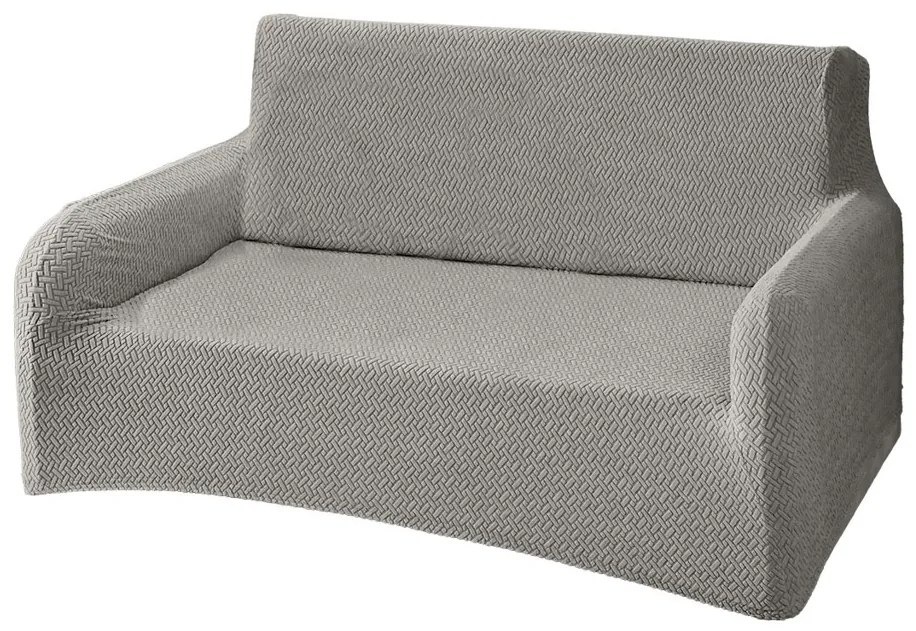 Husa elastica pentru canapea cu 3 locuri CORDA Culoare: Gri