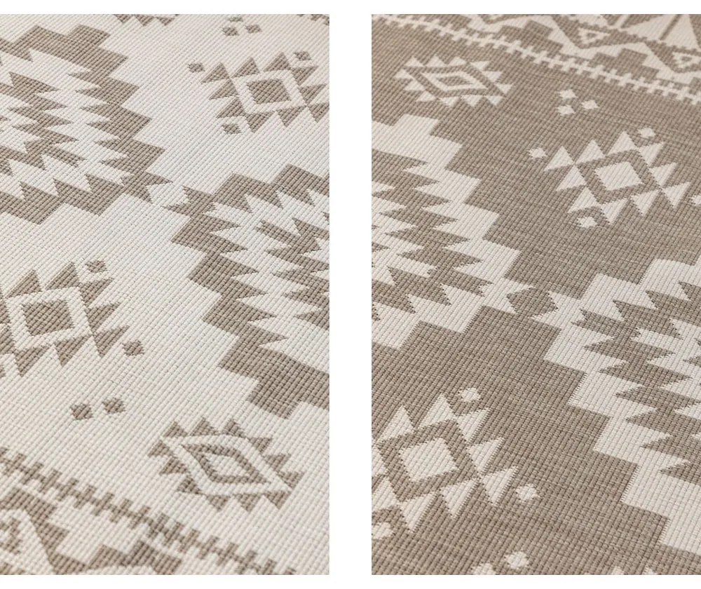 Covor de exterior maro/crem 120x170 cm Gemini – Elle Decoration