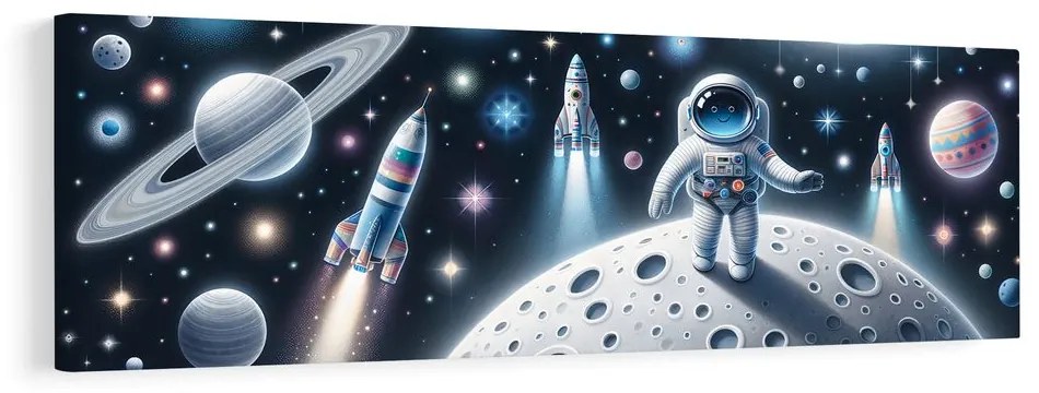 Tablou aventură în galaxie