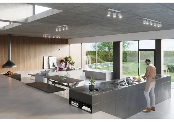 Lampă spot MERIDA 3 3xGU10/40W/230V alb