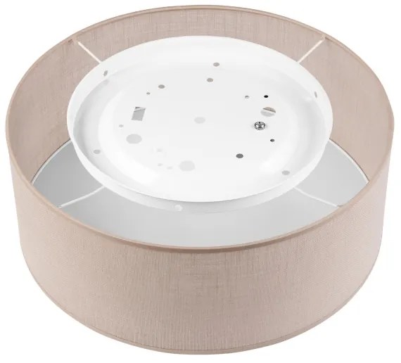 Plafonieră SIRJA 1xE27/60W/230V d. 35 cm bej