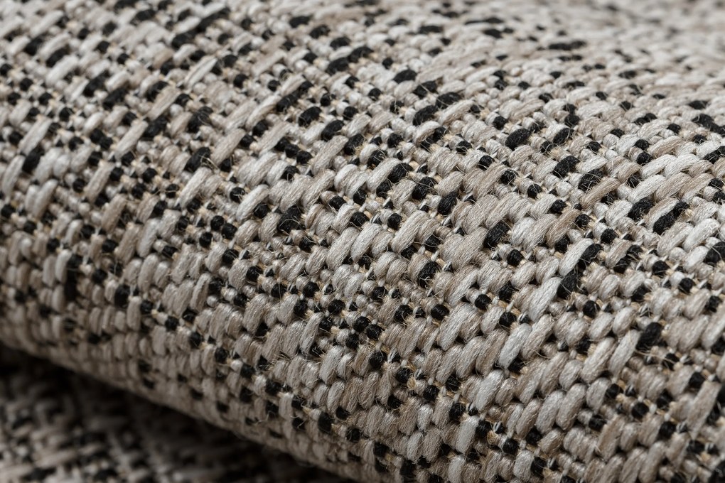 Covor sisal Floorlux 20389 argint si negru melange - SECUNDAR-COTATI PRODUSUL