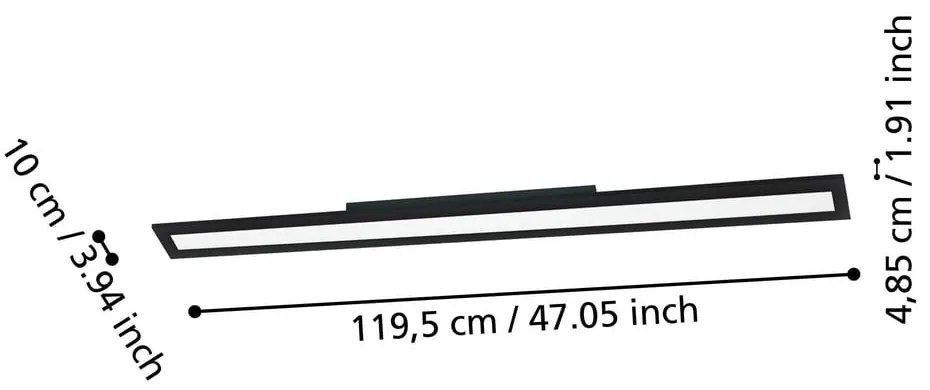 Plafonieră smart LED 33,5 W SALOBRENA-Z – EGLO