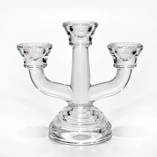 Sfesnic Glass cu trei brate 12x14 cm