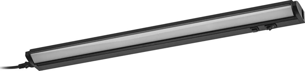 Osram - Lumină LED dimmabilă LINEAR TURN pentru montaj sub dulap, 10W, 230V, 55 cm, negru