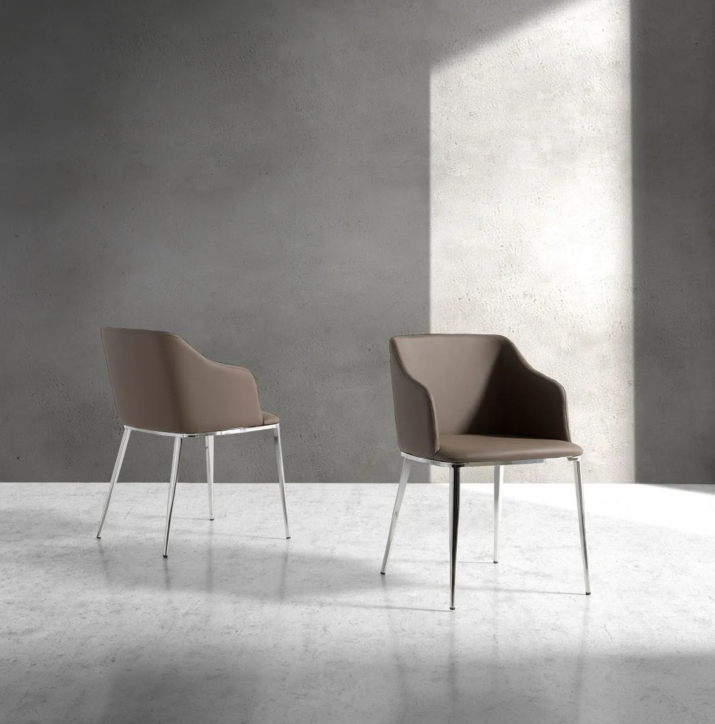 Scaun tapitat design italian Mink AC-F3201