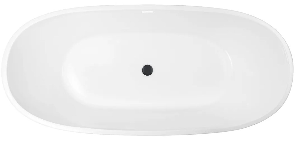 Set cadă freestanding Oltens Stora 12008000, capac pentru dop chiuvetă Oltens 09002300