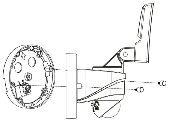 Eglo 98178 - Lampă exterior LED cu senzor PAGINO LED/15W/230V IP44