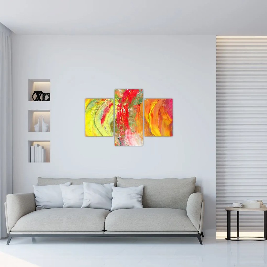 Tablou cu abstracție- pictura (90x60 cm)