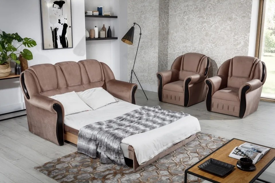 Canapea Lord extensibil, 180x85x105 cm – Monolith 09