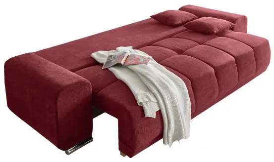 Canapea Extensibila Baku, Visiniu, 260 x 95 x 90 cm