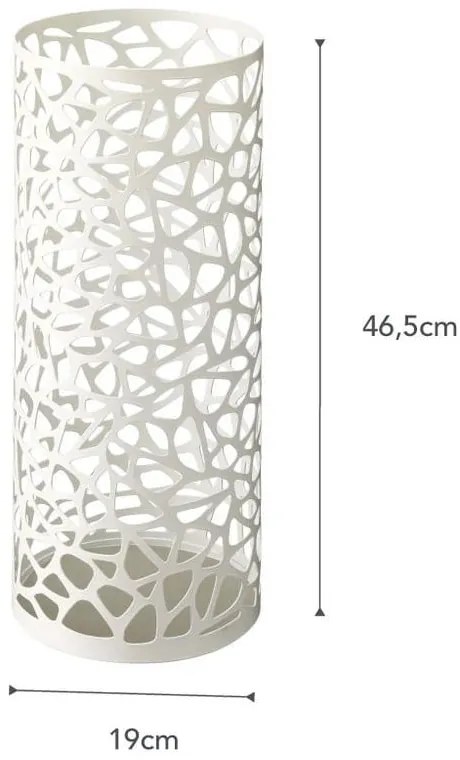 Suport pentru umbrele YAMAZAKI Nest, alb