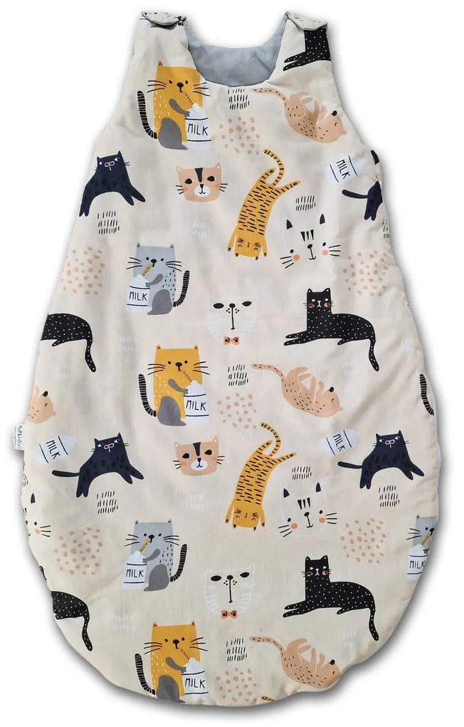 Sac de dormit copii 3-18 luni Kidizi Kitten Love, 1 tog