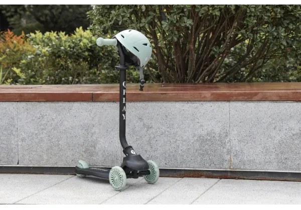 Tricicletă pentru copii QPlay 5 în 1 SEMA verde