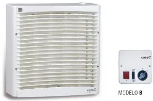 Ventilator perete/geam jaluzele automate telecomanda diam.23 cm CATA B23 RA