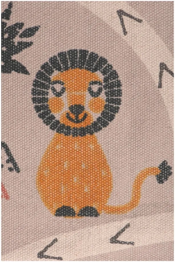 Covor pentru copii Nattiot Little Savannah, 100 x 140 cm