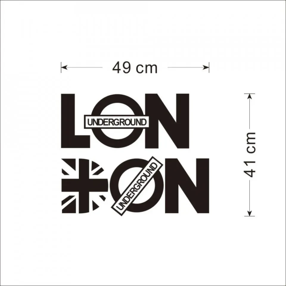 Sticker perete London