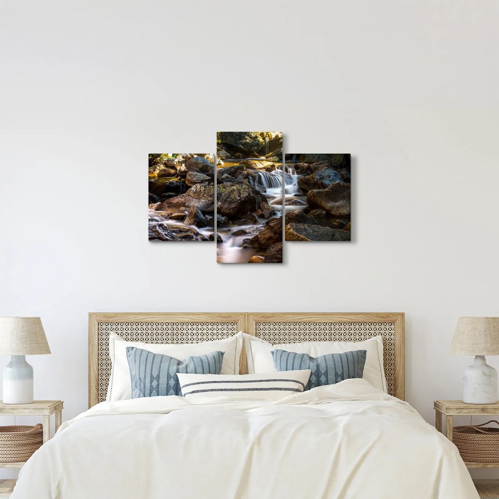 Tablou cu râul pietros (90x60 cm)
