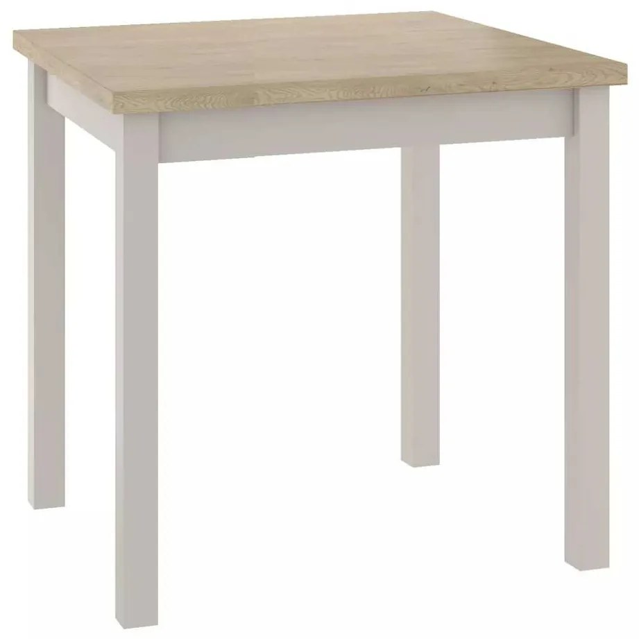 Masă de bucătărie Adam 90 x 65 cm, stejar cremona / crem
