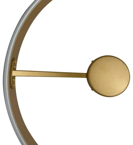 Lustră LED dimabilă aplicată LED/72W/230V 3000-6500K auriu + telecomandă