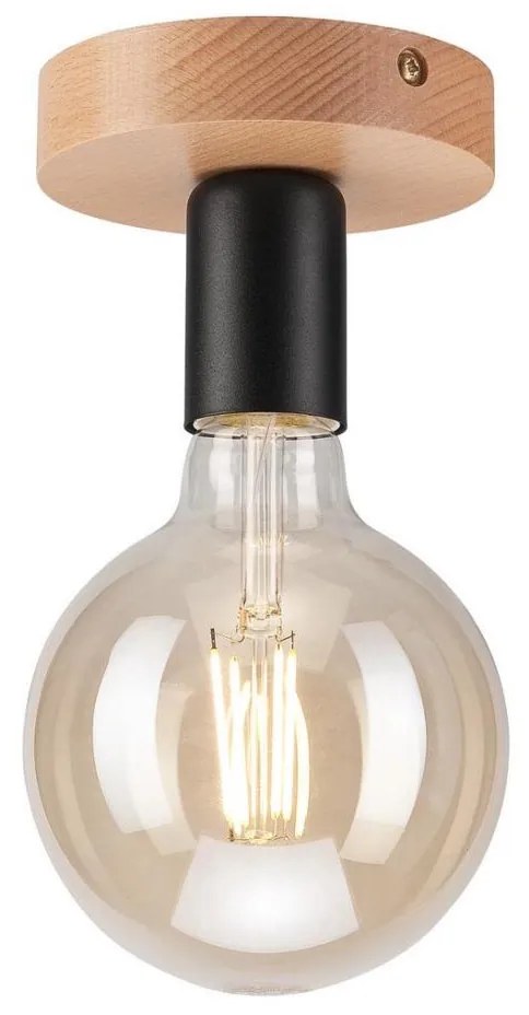 Lustră aplicată VITO 1xE27/60W/230V fag