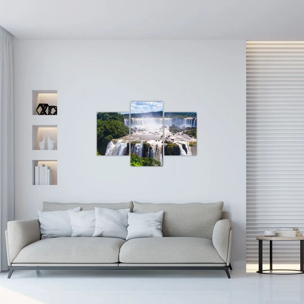 Tablou cu cascadele Iguass (90x60 cm)