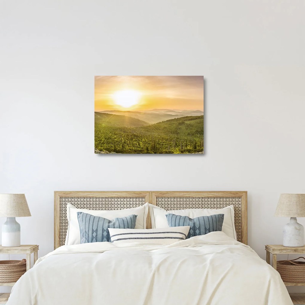 Tablou pe sticlă panoramatic (70x50 cm)