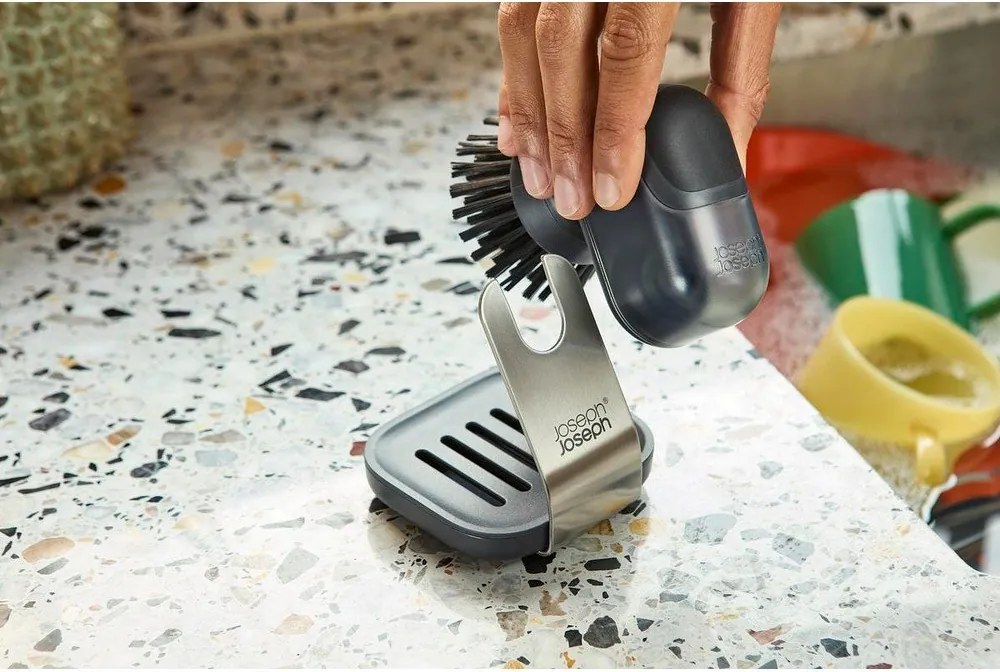 Perie de vase cu rezervor SinkTech – Joseph Joseph