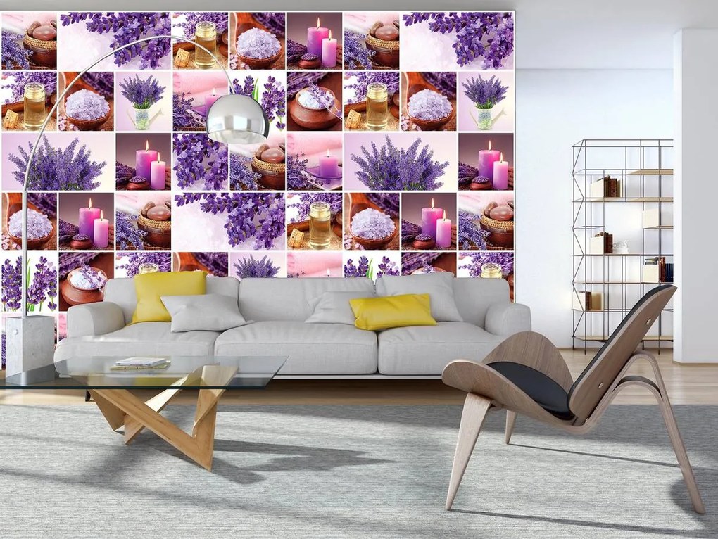 Fototapet - Lavanda - colaj (152,5x104 cm)
