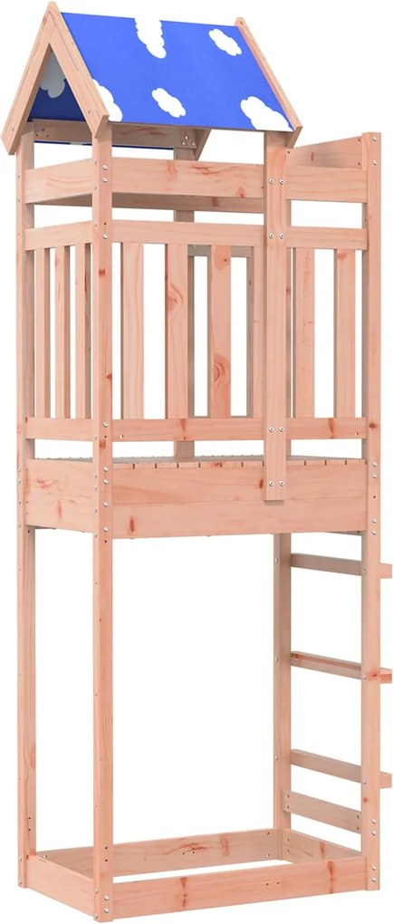 vidaXL Turn de joacă Maro 85 x 52,5 x 239 cm Lemn Douglas solid