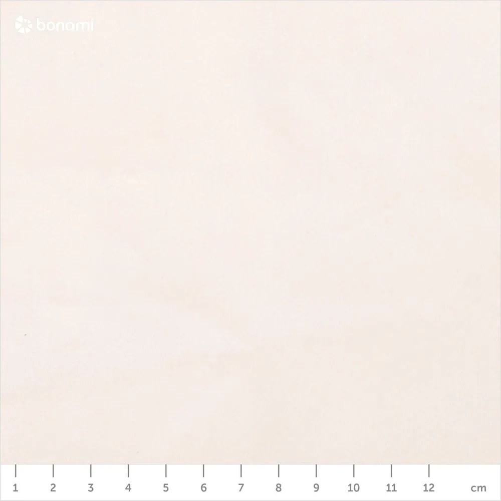 Pat matrimonial crem tapițat cu somieră 140x200 cm Akela – Makamii