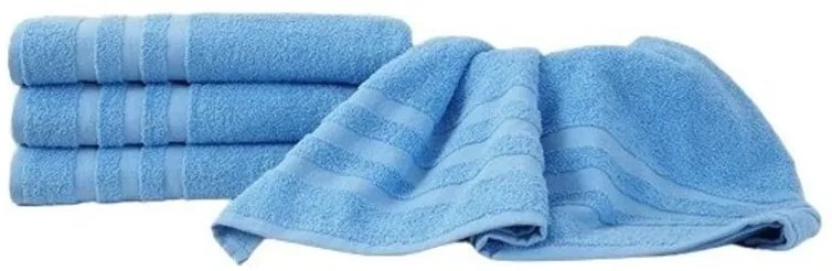 Prosop LINEA 50x100 cm albastru, 100% bumbac
