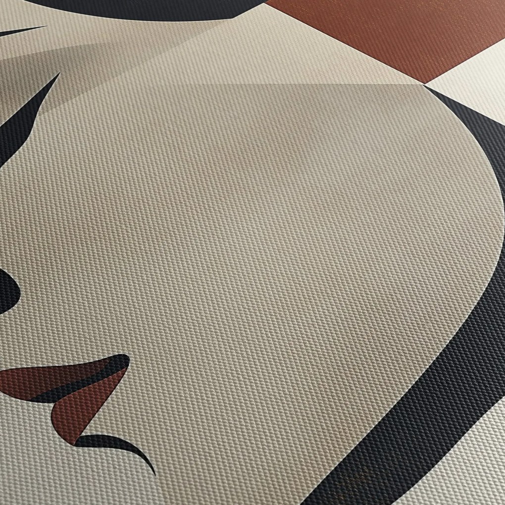 Tablou - Femeie din profil (90x60 cm)