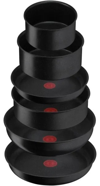 Set de vase de gătit Tefal 7 buc. INGENIO BLACK STONE