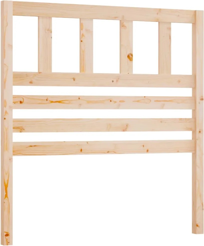 vidaXL Tăblie de pat, 96x4x100 cm, lemn masiv de pin