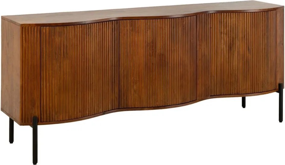 Comoda cu model 3D, Lemn Mango Maro GRANDEUR 180cm