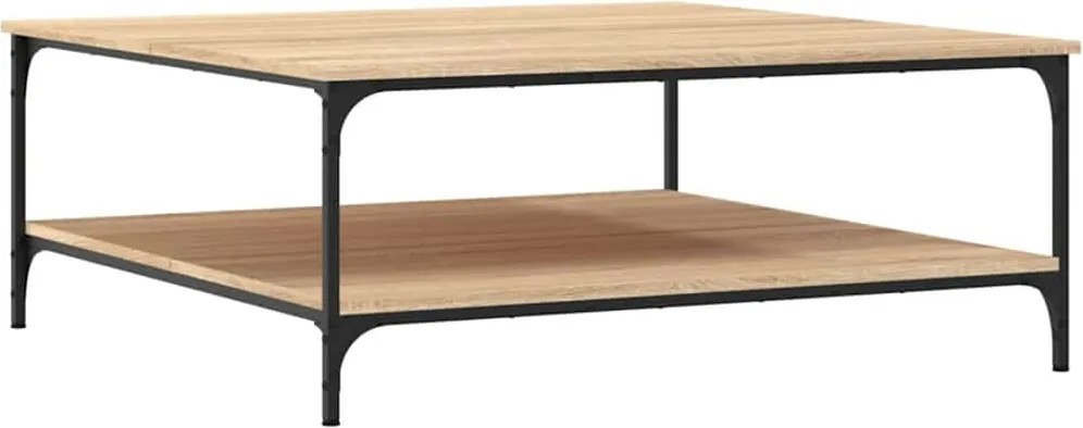 vidaXL Măsuță de cafea stejar sonoma 100x100x40 cm lemn prelucrat