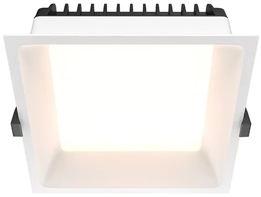 Spot LED incastrabil design tehnic Okno alb 14,5x14,5cm 4000K