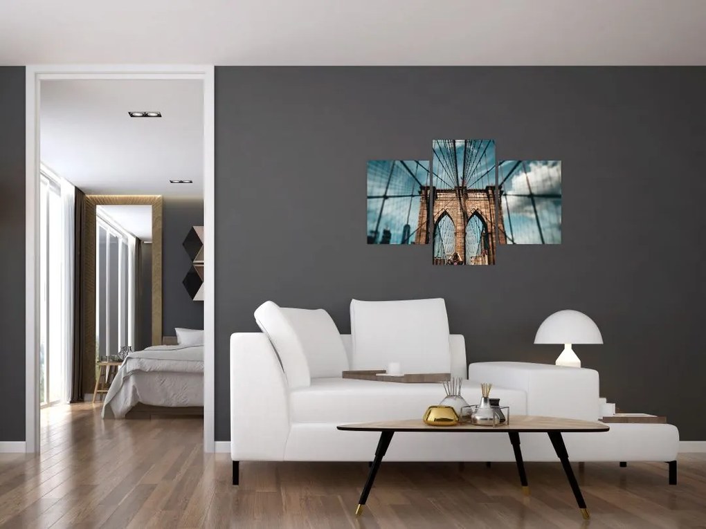 Tablou - Podul din Brooklin (90x60 cm)